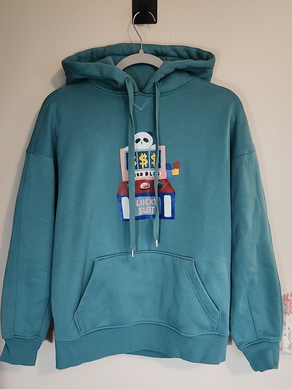 PROD BLDG Graphic Hoodie Sweatshirt - Lucky Slot Design/Size M